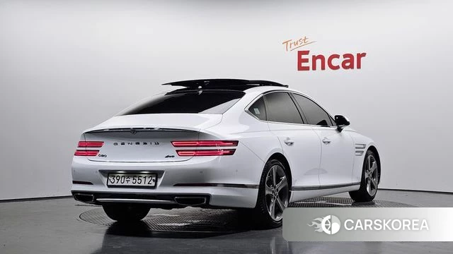 Genesis G80 (RG3) 2021 Белый из Кореи