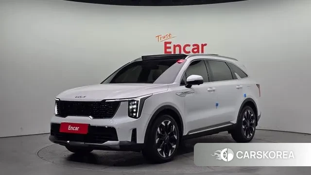 Kia The New Sorento 4th Generation 2024 Белый из Кореи