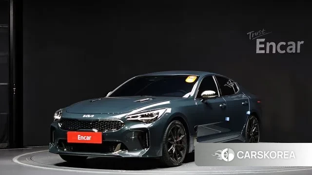 Kia Stinger Meister 2022 Темно-зеленый из Кореи
