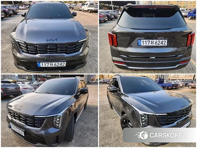 Kia The New Sorento 4th Generation 2024 Серый из Кореи