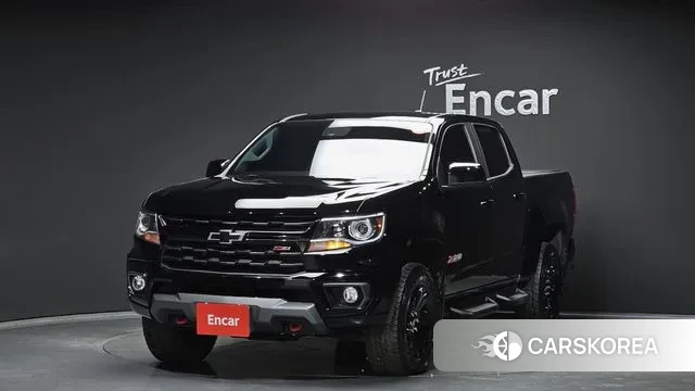 Chevrolet (GM Daewoo) Real New Colorado 2022 Черный из Кореи