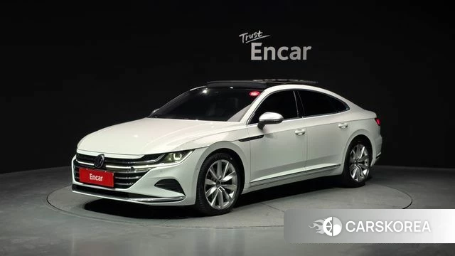 Volkswagen Arteon 2022 Белый из Кореи