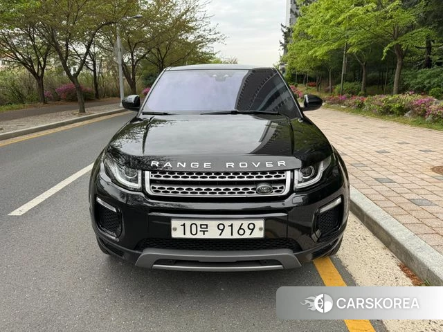 Land Rover Range Rover Evoque 2018 Черный из Кореи