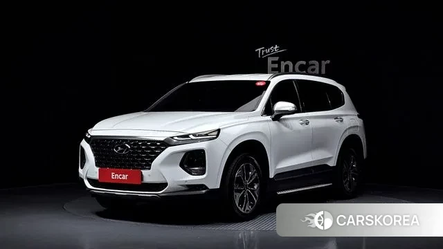 Hyundai Santa Fe TM 2019 Белый из Кореи
