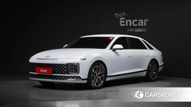 Hyundai Grandeur Hybrid (GN7) 2023 Белый из Кореи