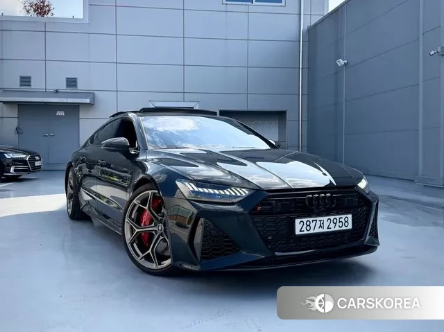 Audi RS7 (4K) 2025 Черный из Кореи