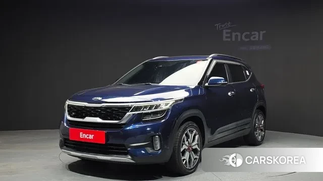 Kia Seltos 2020 Синий из Кореи