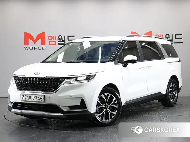 Kia Carnival 4th generation 2021 Белый из Кореи