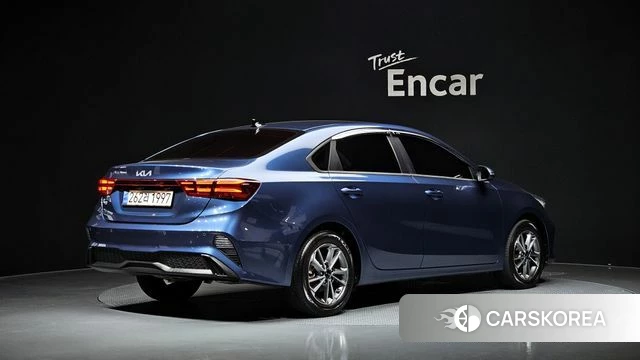 Kia The New K3 2nd generation 2021 Синий из Кореи