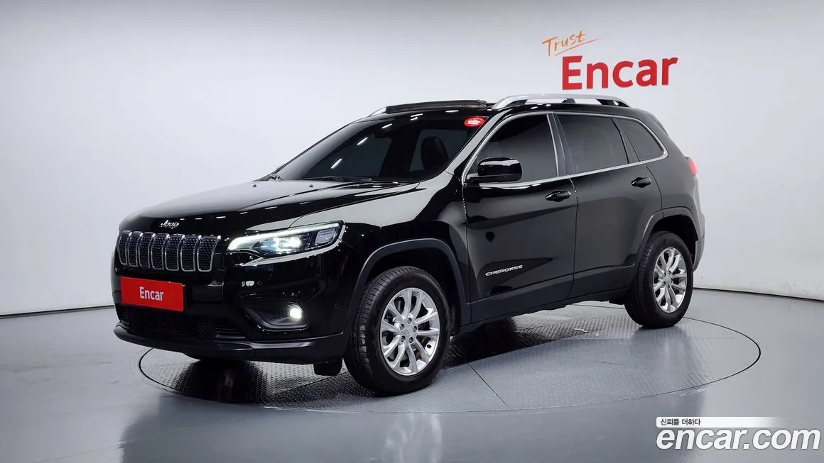 Jeep Cherokee (KL) 2018 Черный из Кореи