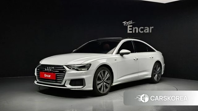 Audi A6 (C8) 2022 Белый из Кореи