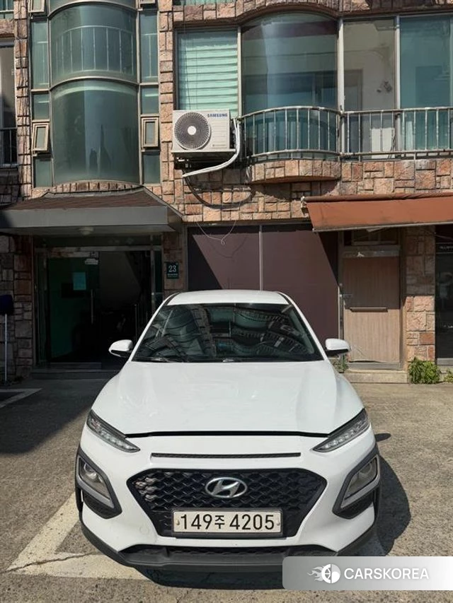 Hyundai Kona 2019 Белый из Кореи