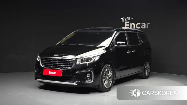 Kia The New Carnival 2018 Черный из Кореи