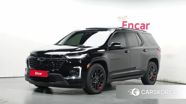 Chevrolet (GM Daewoo) Traverse 2023 Черный из Кореи