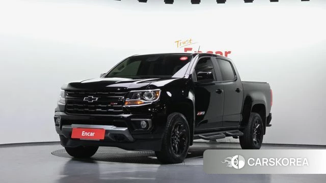 Chevrolet (GM Daewoo) All New Colorado 2022 Черный из Кореи