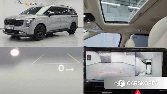 Kia The New Carnival 4th Generation 2024 Серебристо-серый из Кореи