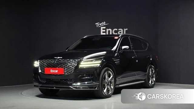 Genesis GV80 2022 Черный из Кореи