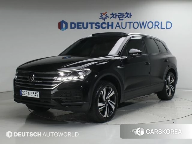 Volkswagen Touareg 3rd generation 2023 Черный из Кореи