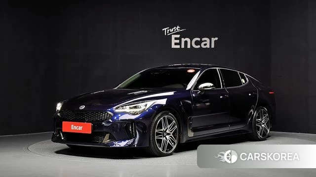 Kia Stinger Meister 2021 Синий из Кореи