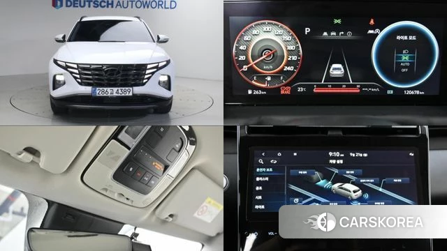 Hyundai Tucson (NX4) 2020 Белый из Кореи
