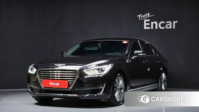 Genesis EQ900 2018 Черный из Кореи