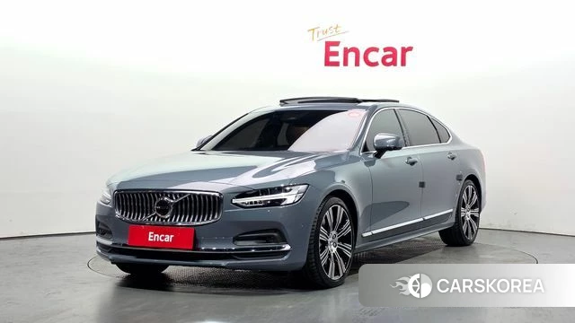 Volvo S90 2023 Небесно-голубой из Кореи