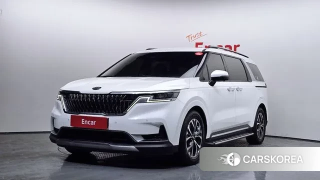 Kia Carnival 4th generation 2021 Белый из Кореи