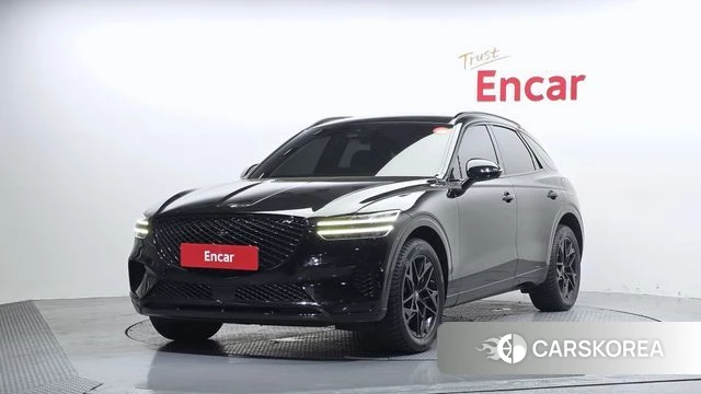 Genesis GV70 2022 Черный из Кореи