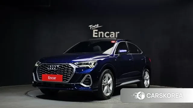 Audi Q3 (F3) 2023 Синий из Кореи