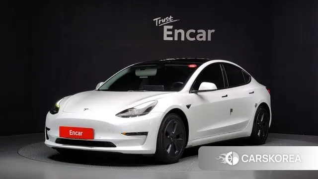 Tesla Model 3 2022 Белый из Кореи