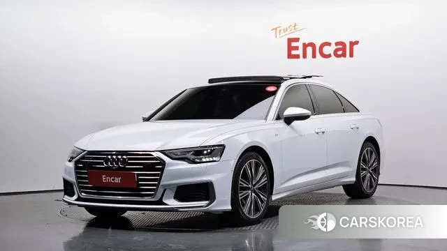 Audi A6 (C8) 2022 Белый из Кореи