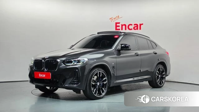 BMW X4 (G02) 2022 Серый из Кореи