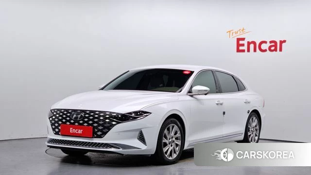 Hyundai The New Grandeur IG Hybrid 2021 Белый из Кореи