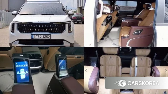 Kia The New Carnival 4th Generation 2023 Белый из Кореи