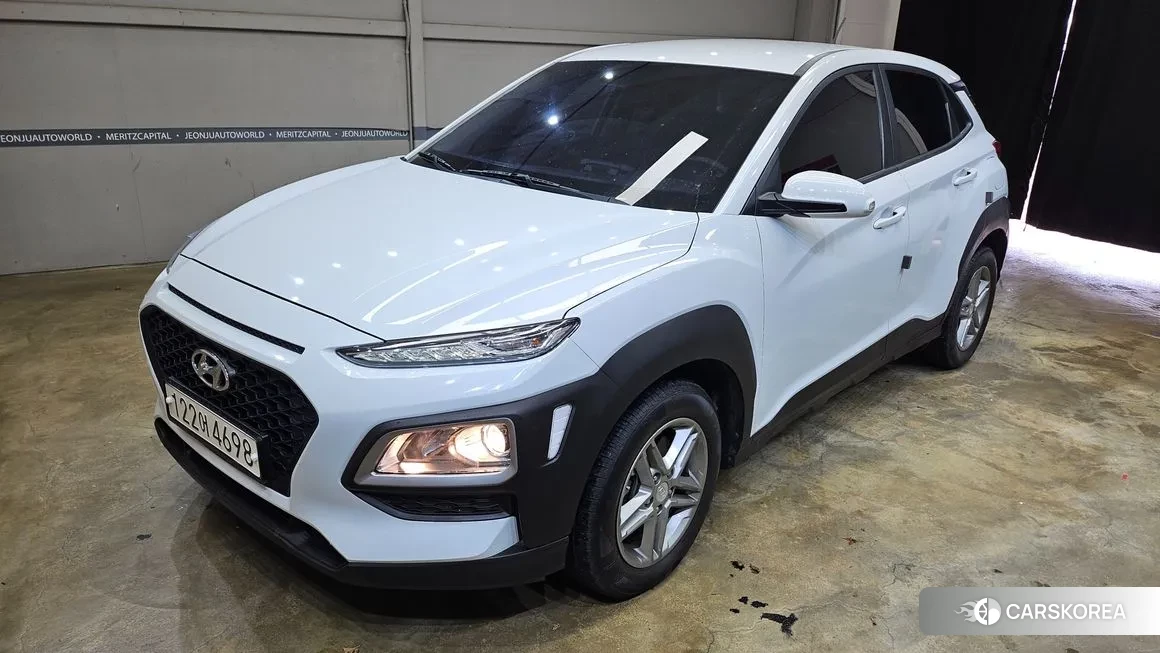 Hyundai Kona 2019 Белый из Кореи