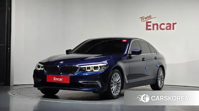 BMW 5 Series (G30) 2020 Синий из Кореи