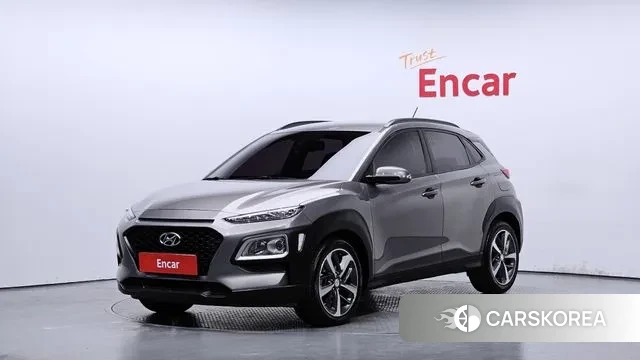 Hyundai Kona 2018 Серебристо-серый из Кореи