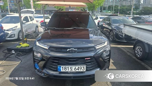 Chevrolet (GM Daewoo) Trailblazer 2022 Черный из Кореи