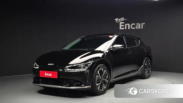 Kia EV6 2022 Черный из Кореи