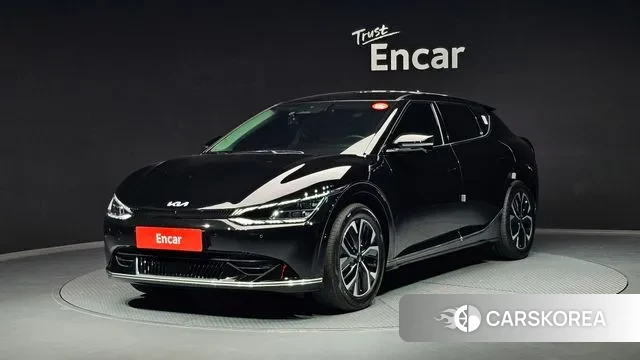 Kia EV6 2022 Черный из Кореи