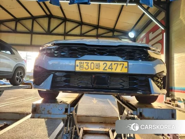 Kia The New K5 3rd generation 2025 Серый из Кореи