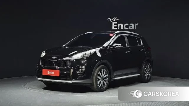 Kia Sportage 4th Generation 2018 Черный из Кореи