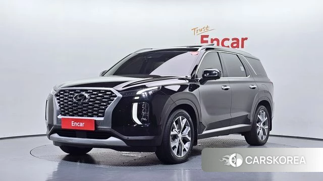 Hyundai Palisade 2021 Черный из Кореи