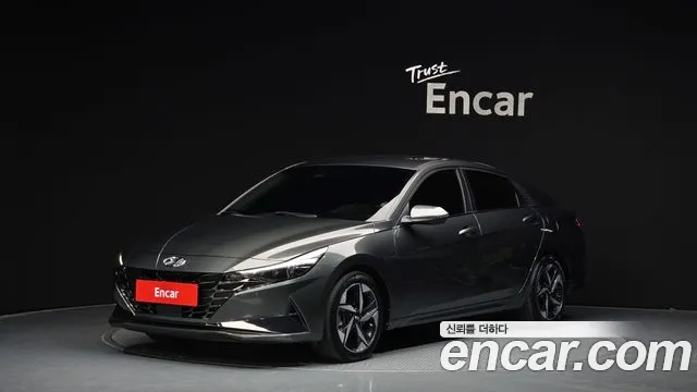 Hyundai Avante Hybrid (CN7) 2020 Серый из Кореи