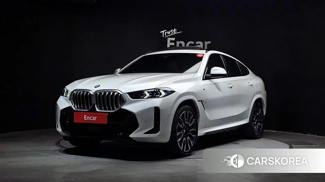 BMW X6 (G06) 2024 Белый из Кореи