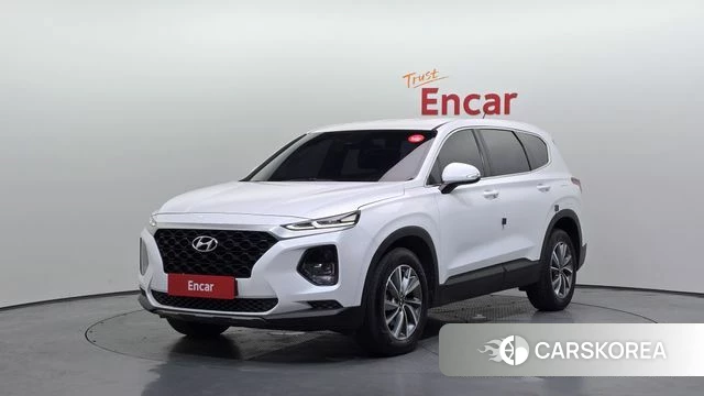 Hyundai Santa Fe TM 2019 Белый из Кореи