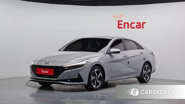 Hyundai Avante (CN7) 2020 Серебристо-серый из Кореи