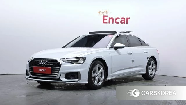 Audi A6 (C8) 2020 Белый из Кореи