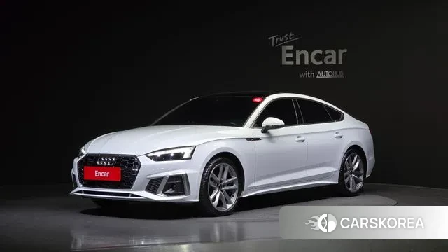 Audi A5 (F5) 2024 Белый из Кореи