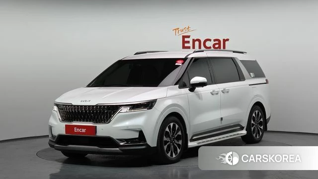 Kia Carnival 4th generation 2023 Белый из Кореи
